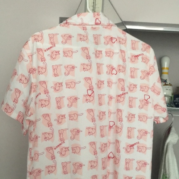 Button down Cat Shirt. - Picture 4 of 5